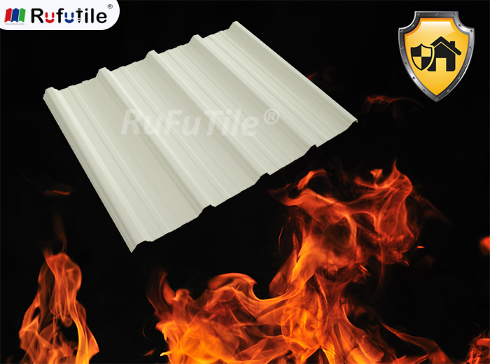 Can The PVC Roof Sheets Resist The Flame ?